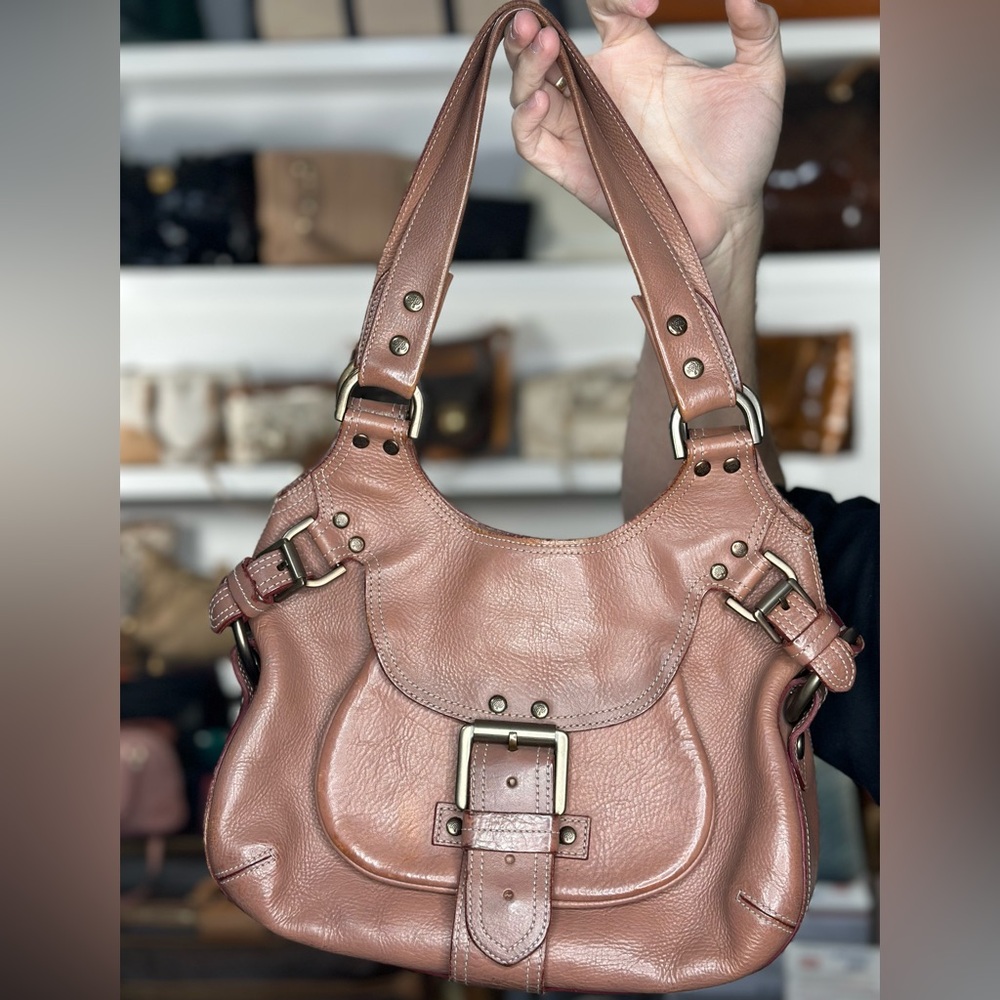 Mulberry Mauve Shoulder Hobo